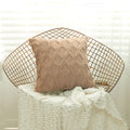 Axyaa Geometric Diamonds Cushion Cover for Home Decoration