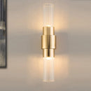 Axyaa Glass Wall Lighting Fixture Set with Bedroom Headboard, Living Room Background, and Corridor Ladder