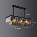 Axyaa LED Pendant Chandeliers for Modern Home Decor and Indoor Lighting