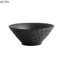 Axyaa Stone Pattern Ceramic Pasta Soup Salad Dessert Bowl Tableware Collection