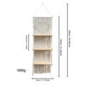 Nordic Macrame Tapestry Shelf for Bedroom Wall Decor by Axyaa