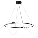 Axyaa Luxury Ring Chandelier for Living Room, Restaurant, and Bedroom