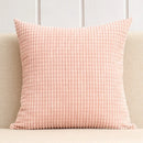 Axyaa Soft Corduroy Corn Grain Throw Pillow Cover for Home Decor - 40/45/50cm