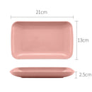 Axyaa Wheat Straw Melamine Plate Set for Healthy Dining