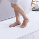 Axyaa Chenille Bath Mat: Soft Absorbent NonSlip Microfiber Rug