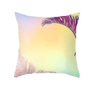 Axyaa Summer Beach Vacation Blue Pillow Case - Seaside Hotel Sofa Decoration