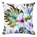 Axyaa Tropical Jungle Floral Cushion Cover