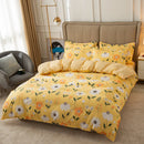 Axyaa Cartoon Print Duvet Cover 220x240 for Adults Kids - Double-sided Comforter Cover