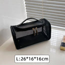 Axyaa Mesh Toiletry Organizer Small/Large Makeup Bag with Zipper - Portable & Durable
