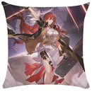 Axyaa Honkai Star Rail Pillowcase Cosplay Print Cushion Cover Cute Cartoon Decoration