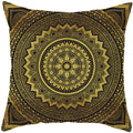 Axyaa Mandala Print Square Pillowcase - Home Decor Cushion Cover