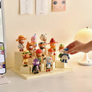 Axyaa Acrylic Action Figure Storage Case Organizer Display Showcase Dustproof Protection