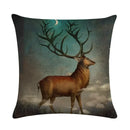 Axyaa Fairy Girl Linen Pillowcase for Home Decor 45X45CM
