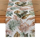 Axyaa Tropical Turtle Bamboo Table Runner