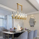 Axyaa Nordic Gold Chandelier: Luxury LED Pendant Lighting Fixture