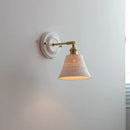 Axyaa Nordic Ceramic LED Wall Lights for Bedroom Living Room Decoration