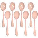 Axyaa Stainless Steel Slotted Spoon Set - Multicolored Big Soup Flatware Kit