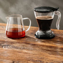 Axyaa Coffee Brewing Set: Filter Soak Hand Brewer, Smart Cup, Pot, Maker, Drinkware