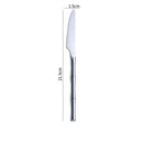 Axyaa Stainless Steel Bamboo Handle Cutlery Set - Western Tableware