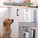 Axyaa Collapsible Hanging Kitchen Trash Can | Compact Waste Bin for Under Sink