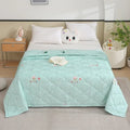 Axyaa Summer Cool Quilt: Washable Thin Cotton Single Double Quilt