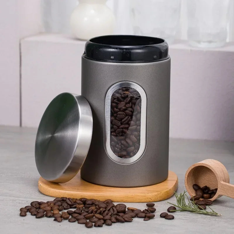 Axyaa Stainless Steel Sealed Storage Jar for Kitchen Supplies