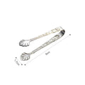 Axyaa Stainless Steel Mini Grill Tongs Ice Cube Sugar Tea Serving Clip