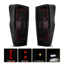 Axyaa LED Tail Lamps for Isuzu D-Max Pickup 2012-2019 - Rear Driving Reverse Turn Signal Brake Lights