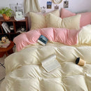 Axyaa Double Winter Milk Fleece 4-Piece Bedding Set, Flannel Double Series