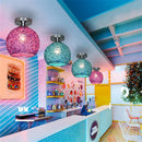 Axya Glass Ball LED Ceiling Lights: Modern Minimalist Home Decor Fixture