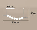 Axyaa Modern Living Room Chandeliers - Indoor LED Ceiling Lamp Hanging Lights