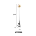 Axyaa Stainless Steel Long Handle Mixing Spoon Dessert Cocktail Utensil Set