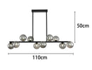 Axyaa LED Chandeliers for Modern Living Room Indoor Lighting