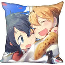 Kemono Friends Square Cushion Cover by Axyaa