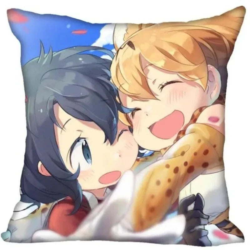 Kemono Friends Square Cushion Cover by Axyaa
