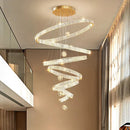 Axyaa Modern LED Pendant Light Chandeliers for Living Room and Dining Room