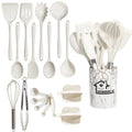 Axyaa Silicone Kitchen Utensils Set - Non-stick Heat Resistant Cooking Tools