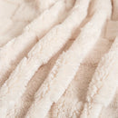 Axyaa Checkered Pattern Fleece Throw Blanket - Super Soft and Warm Blanket