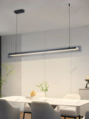 Axyaa Nordic Glass LED Chandelier for Dining Room & Bar, Creative Long Island Pendant Lights