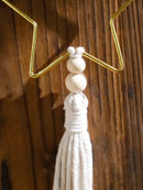 Axyaa Golden Star Moon Ramadan Hanging Ornaments Eid Mubarak Decor
