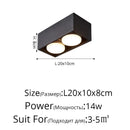 Axyaa 28W Angle Adjustable LED Ceiling Spot Light Surface Mount GX5.3 LED Lamp