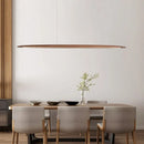 Axyaa Wooden LED Pendant Light for Kitchen Island Office Bar Dining Room