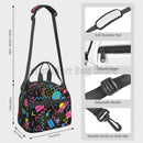 Axyaa Retro Insulated Lunch Bag | Waterproof Thermal Bento Box for Work & School