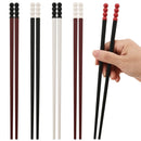 Axyaa Alloy Chopsticks Set for Tomatoes on Sticks, Anti-Slip Sushi, Holiday Parties