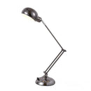 Axyaa Silver Desk Lamp: Romantic Classic Nordic LED Table Lamp for Modern Home Decor