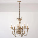 Axyaa French Wood Art Chandelier for Living Room, Dining Room, Bedroom, and Cafe