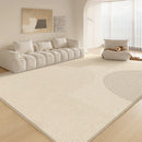 Axyaa Cream Style Carpet, Waterproof, Anti-Slip, Soft Rug
