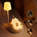 Axyaa Animal Pet LED Table Night Light Eye-Caring Desk Lamp Warm White
