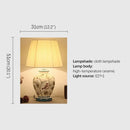 Axyaa Contemporary Ceramic Table Lamp for Living Room Bedroom, Hotel Decor
