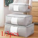 Axyaa Foldable Storage Bag for Big Capacity Wardrobe Organization